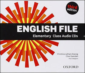 English File Elementary Class Audio CDs - Third edition - Clive Oxenden; P. Selingson; Christina Latham-Koenig