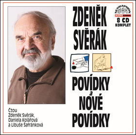 Povídky a Nové povídky Komplet 8 CD - Čtou Zdeněk Svěrák, Daniela Kolářová a Libuše Šafránková - Zdeněk Svěrák