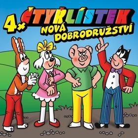 Čtyřlístek Nová dobrodužství 4x - Ivan Trojan; Miroslav Táborský; Ondřej Brzobohatý