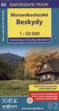 Moravskoslezské Beskydy 1:50 000 - turistická mapa
