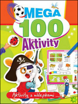 Mega 100 Aktivity Pirát - Aktivity s nálepkami