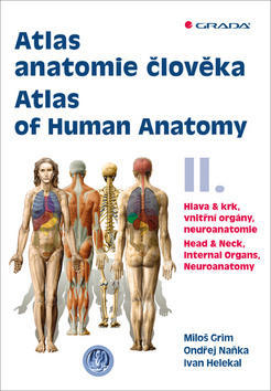 Atlas anatomie člověka II. - Hlava a krk, vnitřní orgány, neuroanatomie - Miloš Grim; Ondřej Naňka