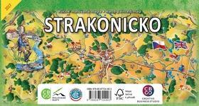 Strakonicko - Ručně malovaná mapa