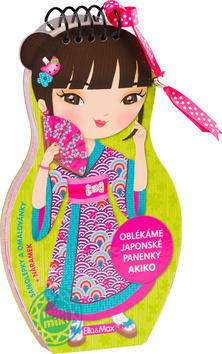 Oblékáme japonské panenky Akiko - Julie Camel