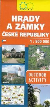 Hrady a zámky České republiky - 1:800 000
