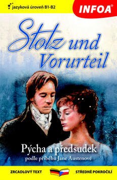 Pýcha a předsudek/Stolz und Vorurteil - Zrcadlový text, středně pokročilí
