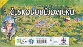 Českobudějovicko - Ručně malovaná mapa