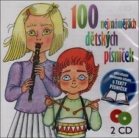100 nejznámějších dětských písniček - 2 CD