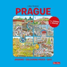 Prague - Puzzles - Colouring - Quizzes - Libor Drobný