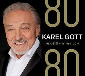 Karel Gott  80/ 80 Největší hity 1964–2019 - 4 CD - Karel Gott