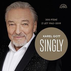 Karel Gott Singly 300 písní z let 1962-2019 - BOX 15 CD - Karel Gott