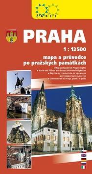 Praha - 1:12.500 mapa a průvodce po pražských památkách
