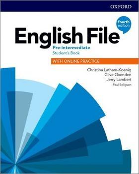 English File Fourth Edition Pre-Intermediate Student's Book with Online Practice - Christina Latham-Koenig; Clive Oxenden; Jeremy Lambert