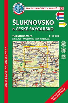 KČT 13 Šluknovsko a České Švýcarsko - 1.50 000