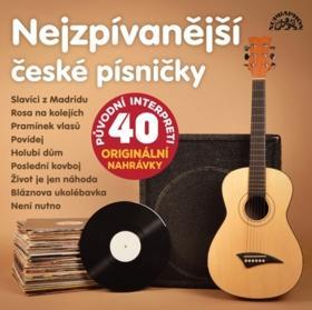 Nejzpívanější české písničky - Původní interpreti, 40 originální nahrávky