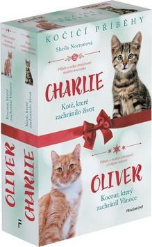 Kočičí příběhy Oliver + Charlie - Kotě, které zachránilo život, Kocour, který zachránil Vánoce - Sheila Norton
