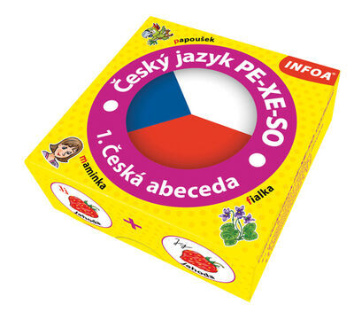 Český jazyk PE-XE-SO 1. česká abeceda - Krabicová hra