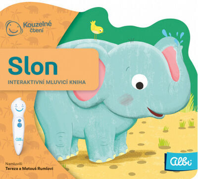 Minikniha Slon - Interaktivní mluvící kniha