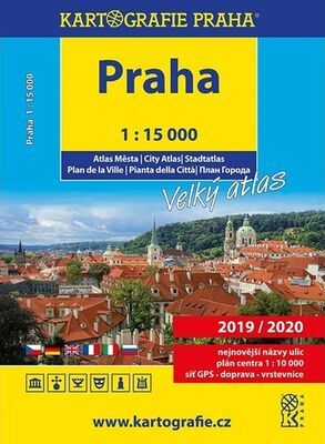 Praha 1 : 15 000 - Velký atlas