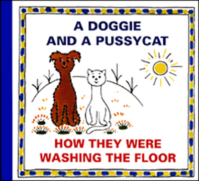 A Doggie and a Pussycat How They Were Washing the Floor - Josef Čapek