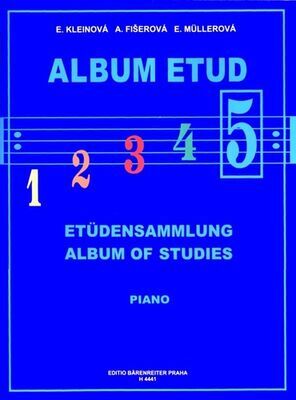 Album etud V - E. Kleinová; A. Fišerová; E. Müllerová