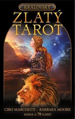 Královský Zlatý tarot - Kniha a 78 karet - Barbara Moore