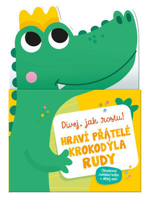Hraví přátelé krokodýla Rudy - Oboustranná rozkládací knížka + dětský metr!