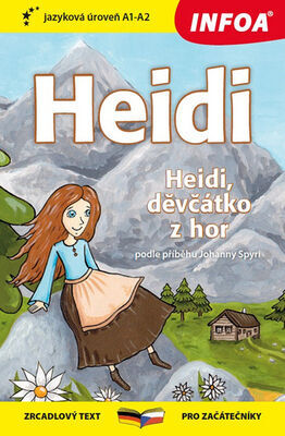 Heidi/Heidi, děvčátko z hor - zrcadlový text pro začátečníky