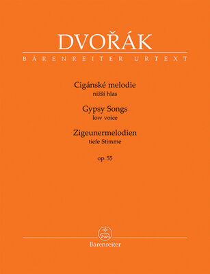 Cigánské melodie op. 55 - nižší hlas - Antonín Dvořák