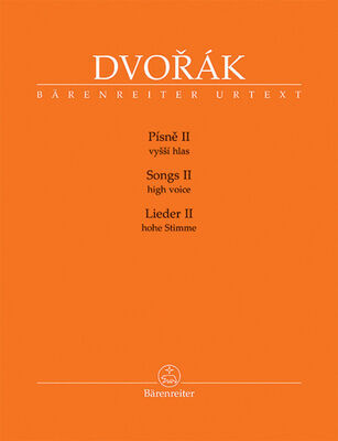 Písně II - vyšší hlas - Antonín Dvořák