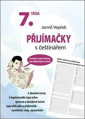 Přijímačky s češtinářem 7. třída - Jarmil Vepřek