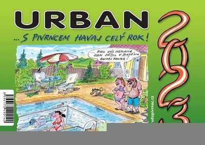 Urban ...s Pivrncem havaj po celý rok! 2023 - stolní kalendář - Petr Urban