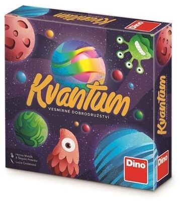 Hra Kvantum - Vesmírné dobrodružství - Jan Mašek; Štěpán Peterka