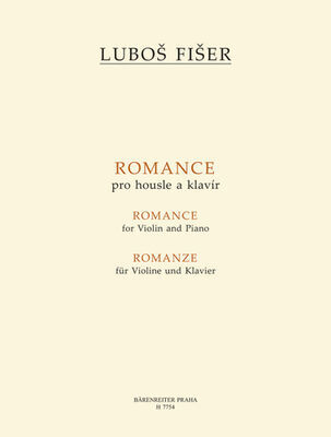 Romance - pro housle a klavír - Luboš Fišer