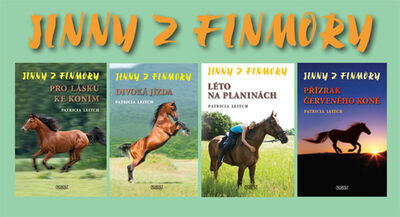 Balíček Jinny z Finmory - Pro lásku ke koním, Divoká jízda, Léto na planinách, Přízrak červeného koně - Patricia Leitch