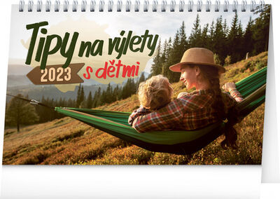 Tipy na výlety s dětmi 2023 - stolní kalendář