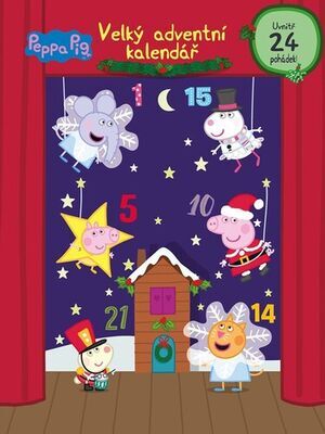 Peppa Pig Velký adventní kalendář - Uvnitř 24 pohádek