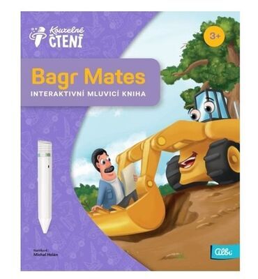 Bagr Mates - Interaktivní mluvící kniha