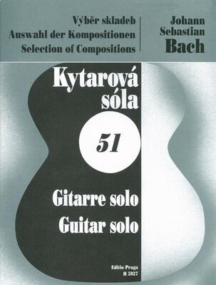 Výběr skladeb - Kytarová sóla - Johann Sebastian Bach