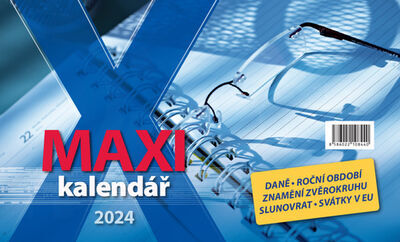 Maxi kalendář 2024 - stolní kalendář