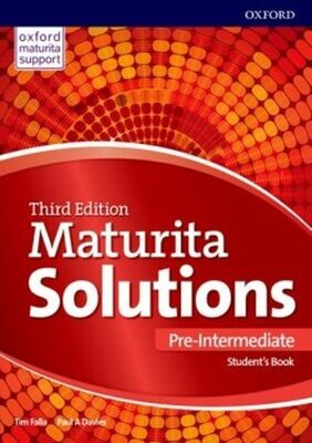 Maturita Solutions Student's Book Pre-Intermediate (SK Edition)