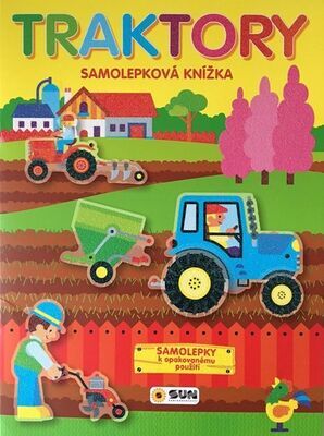 Traktory Samolepková knížka - Samolepky k opakovanému použití