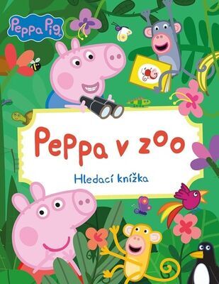 Peppa Pig Peppa v zoo - Hledací knížka