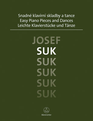Snadné klavírní skladby a tance - Josef Suk